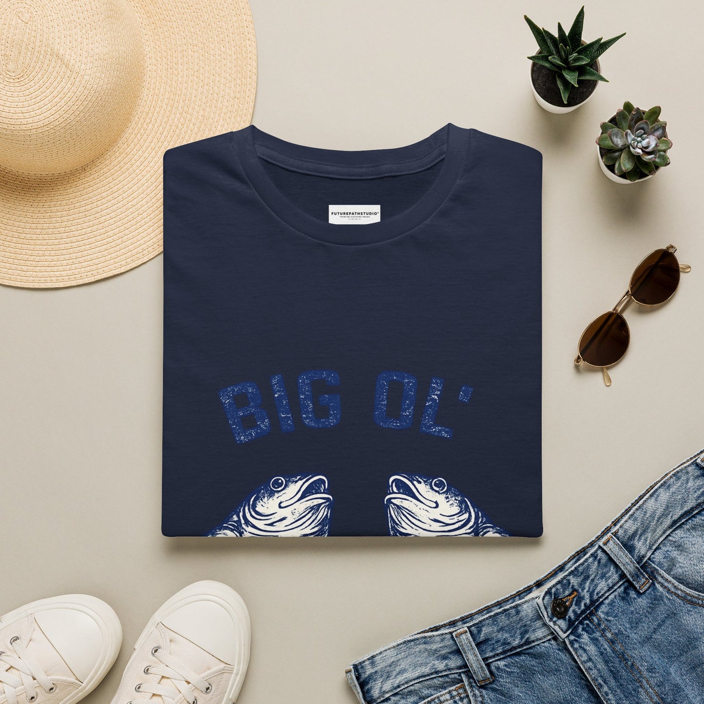 Big Ol' Fishies T-Shirt – Funny Fishing Graphic Tee