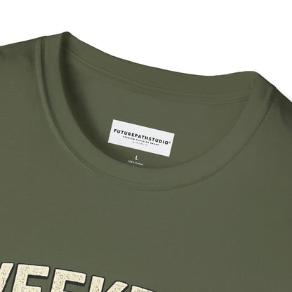 Fishing T-Shirt — "Weekend Hooker" Graphic Tee for Anglers