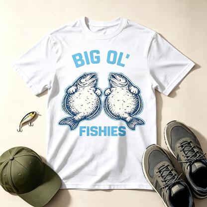 Big Ol' Fishies T-Shirt – Funny Fishing Graphic Tee