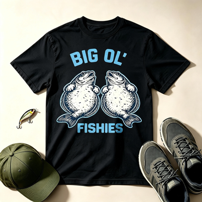 Big Ol' Fishies T-Shirt – Funny Fishing Graphic Tee