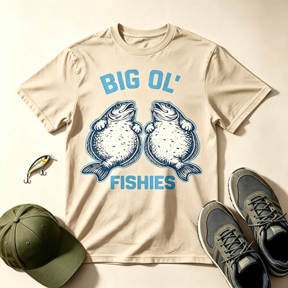 Big Ol' Fishies T-Shirt – Funny Fishing Graphic Tee