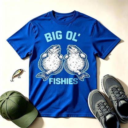 Big Ol' Fishies T-Shirt – Funny Fishing Graphic Tee