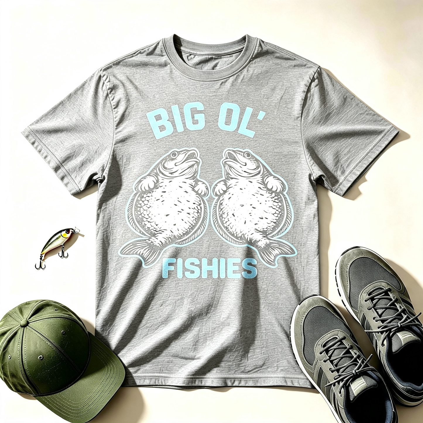 Big Ol' Fishies T-Shirt – Funny Fishing Graphic Tee