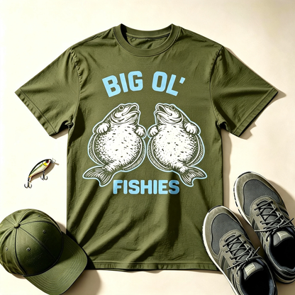 Big Ol' Fishies T-Shirt – Funny Fishing Graphic Tee